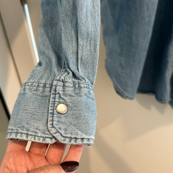 Oversized Denim Shirt - Picture 2 of 4